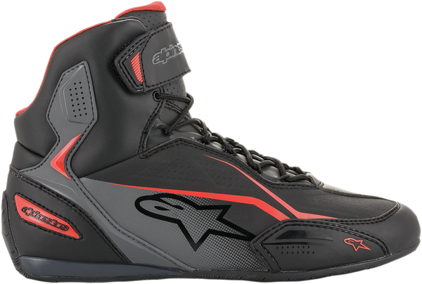 Ghete Alpinestars Faster-3 Black/Gray/Red-6