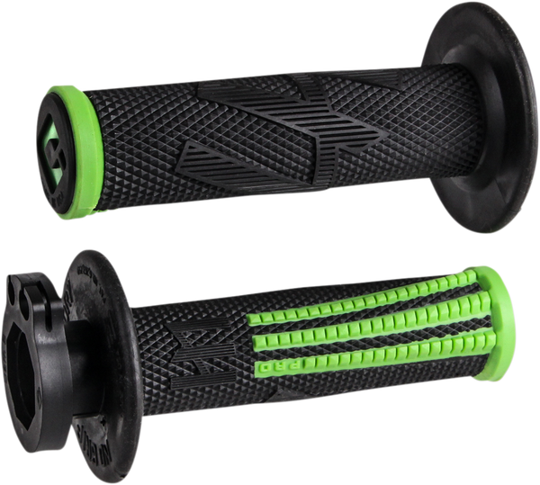 Emig Pro V2 Lock-on Grips Black, Green