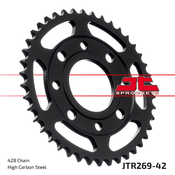 JT SPROCKETS Rear Sprocket Black 