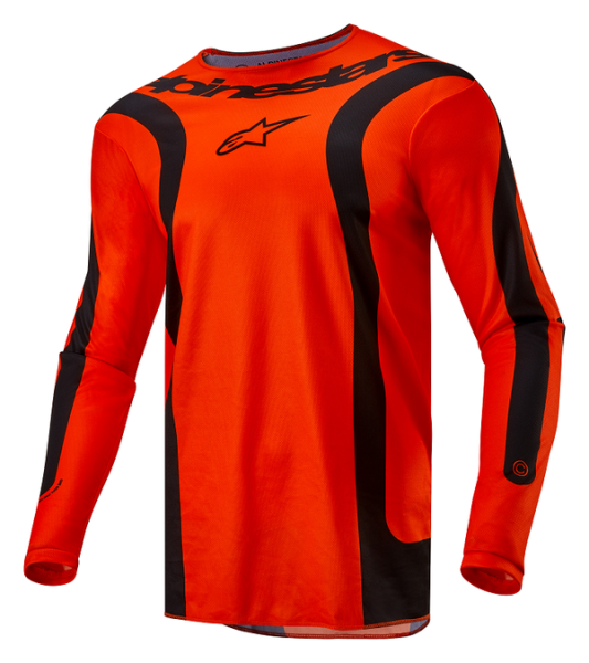 Tricou Alpinestars Fluid Lurv Orange/Black-3