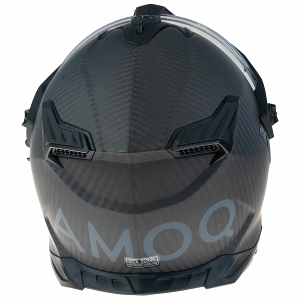 AMOQ Recoil Electric visor Carbon ADV helmet Blackout XS-1