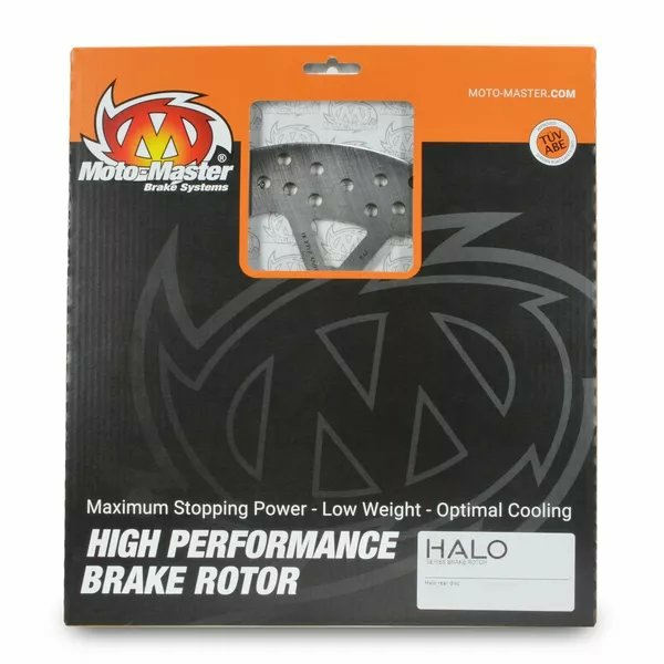 MOTO-MASTER Halo Series Fixed Rotor Silver -0