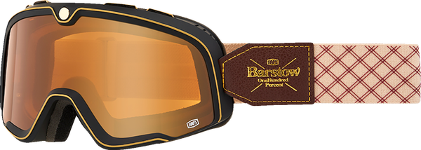 Barstow Goggle Gold, Brown, Black 