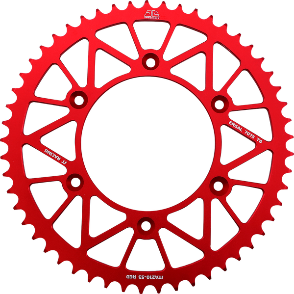 JT SPROCKETS Rear Sprocket Red -0