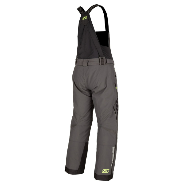 Pantaloni Snowmobil Klim Keweenaw Bib Insulated Black - Strike Orange-10