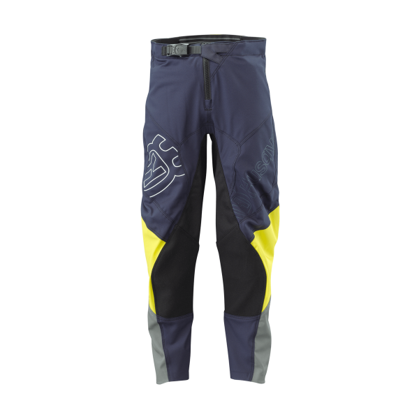 Pantaloni Copii Husqvarna Railed Yellow/Gray-2