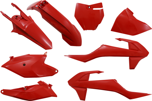 Full Body Replacement Plastic Kit Red-2