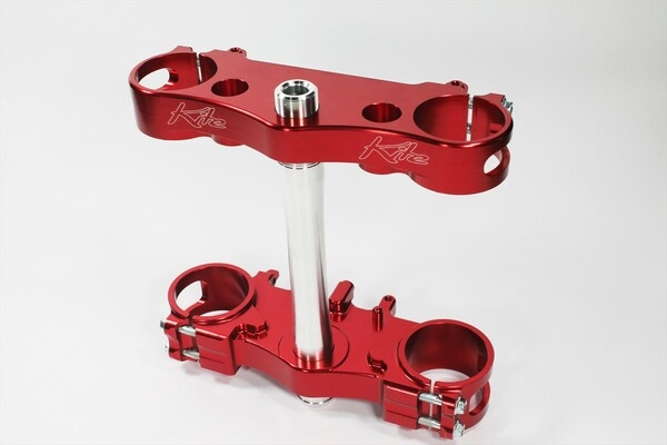 Mx-en Triple Clamps Red-0