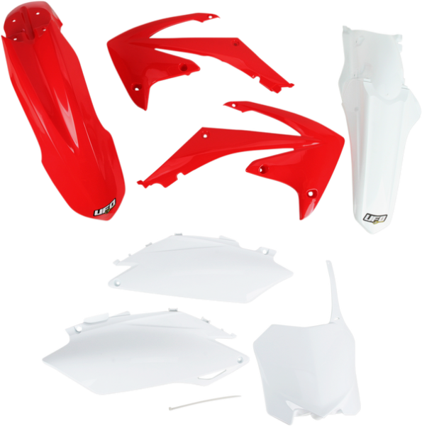 Full Body Replacement Plastic Kit Red, White