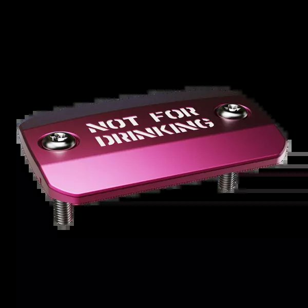 Brake Reservoir Lid Anodized, Pink -2