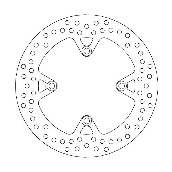 Halo Series Rear Rotor Stainless Steel