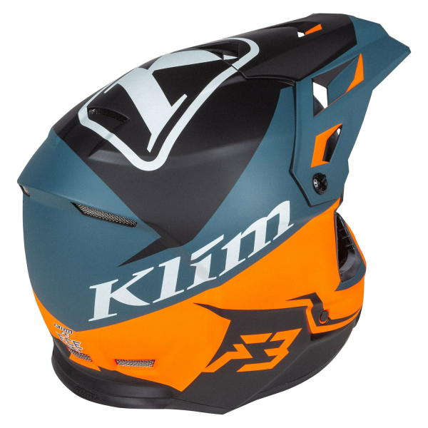 Casca Klim F3 ECE Stark Strike Orange-12