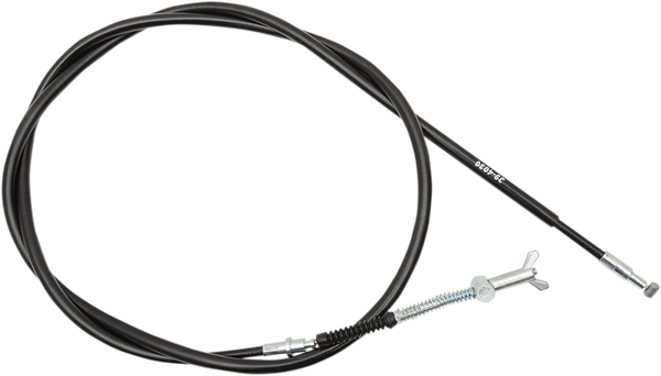 MOOSE RACING Black Vinyl Brake Cable Black 