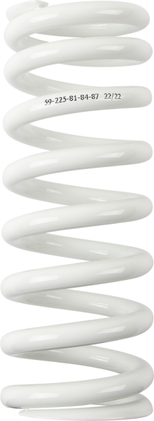 MOOSE RACING Shock Spring White -0