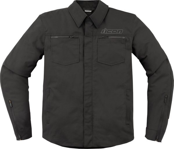 Geaca Icon Upstate Canvas Ce Black-3