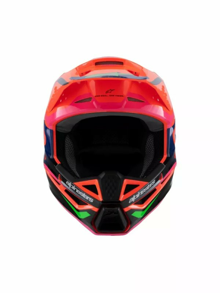 Alpinestars Youth S-m3 Deegan Helmet Orange, Pink, Purple -2