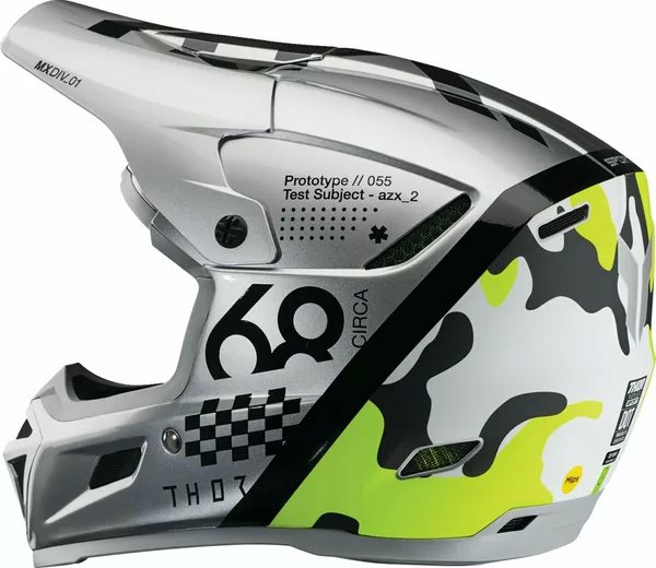 THOR Reflex Sport Riot Mips Helmet Yellow, Gray, Black -3