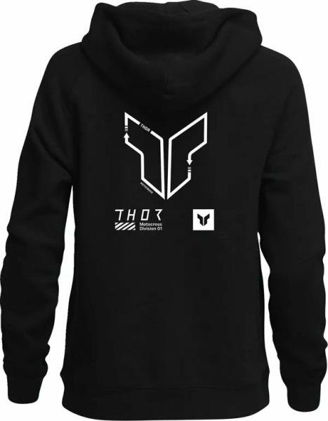 THOR Women's Trax Pullover Hoodie Black -1