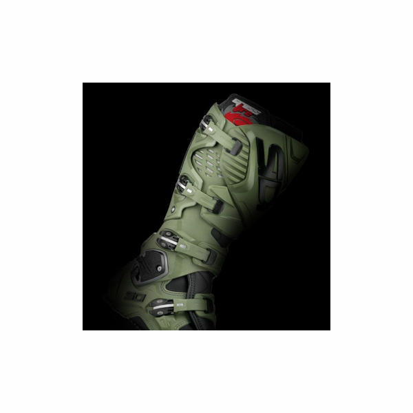 Cizme Mx/Enduro Sidi Crossfire 3 Army/Black-10