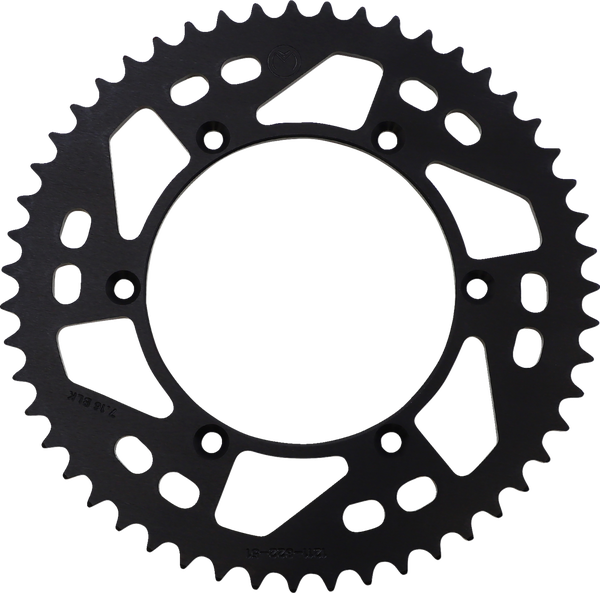 MOOSE RACING Rear Aluminum Sprocket Black 