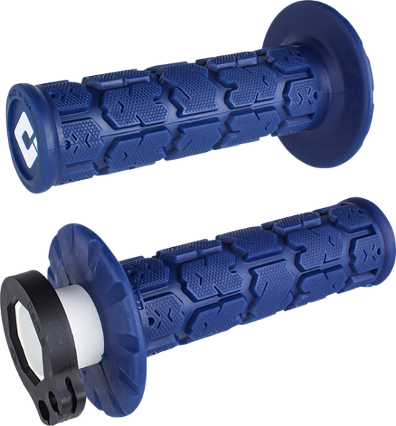 V2 Rogue Lock-on Grips Blue-0