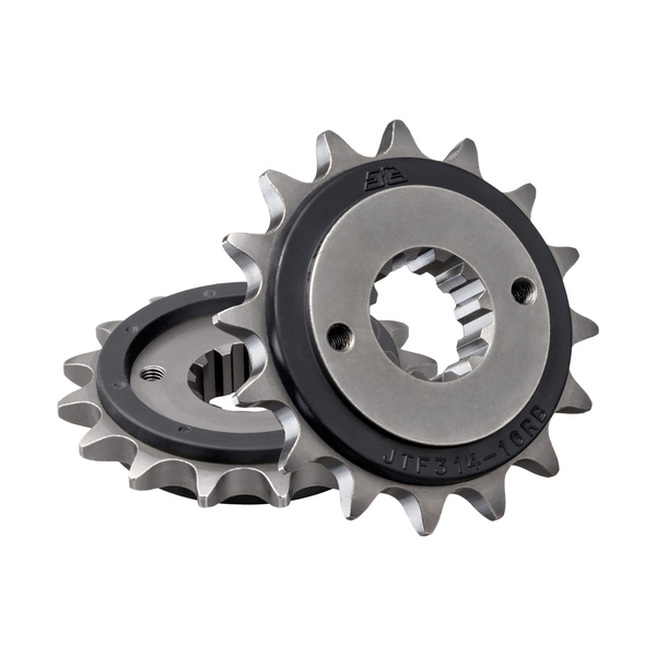 JT SPROCKETS Rubber Cushioned Front Sprocket Black, Natural -9c172e1b70a8f1cb8d867521002794b4.webp