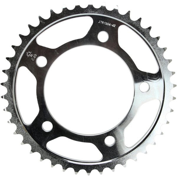 JT SPROCKETS Steel Rear Sprocket Natural 