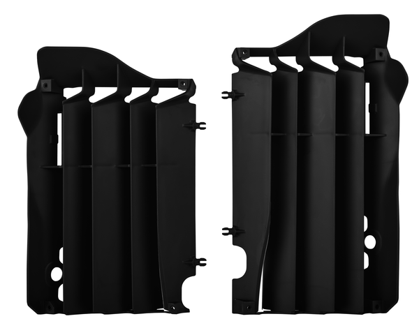 Radiator Louvers Black