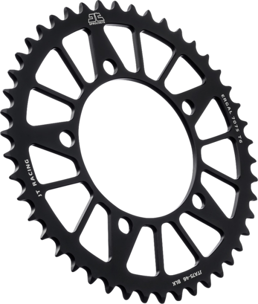 JT SPROCKETS Racelite Aluminum Rear Sprocket Black -0