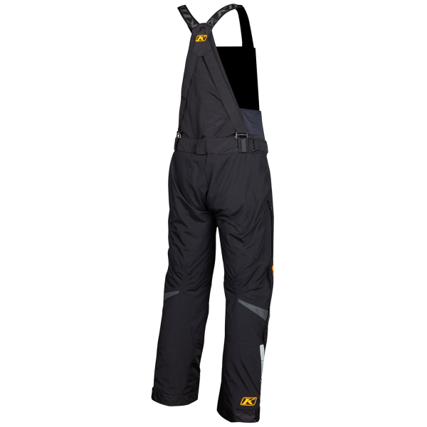 Pantaloni Snowmobil Klim Keweenaw Bib Insulated Black - Strike Orange-7