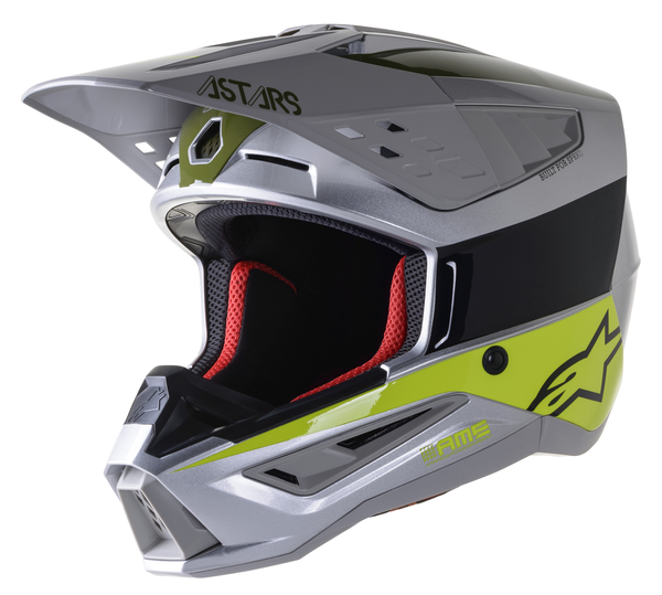 Supertech M5 Bond Helmet Green, Silver, Yellow-9e9269a754c5d4320eb556feabedf7f6.webp