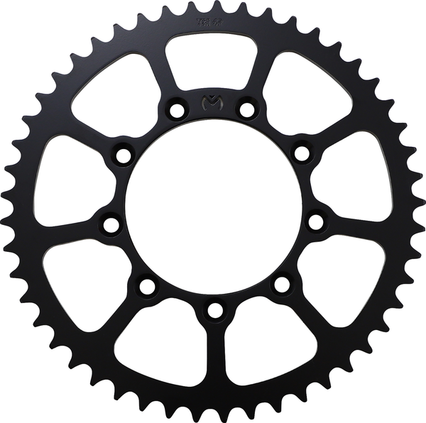 MOOSE RACING Steel Rear Sprocket Black, Zinc Plated -0