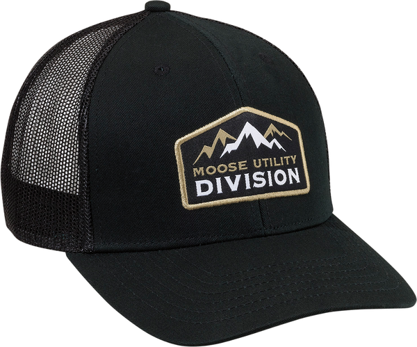 MOOSE RACING Mud Mountain Hat Black -0