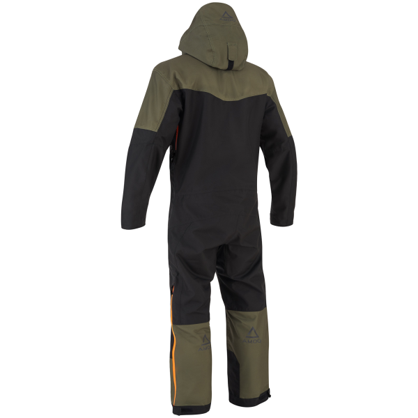 AMOQ Void V2 Monosuit Military Green/Orange XS-3