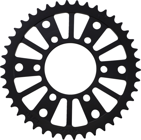 MOOSE RACING Rear Aluminum Sprocket Black 