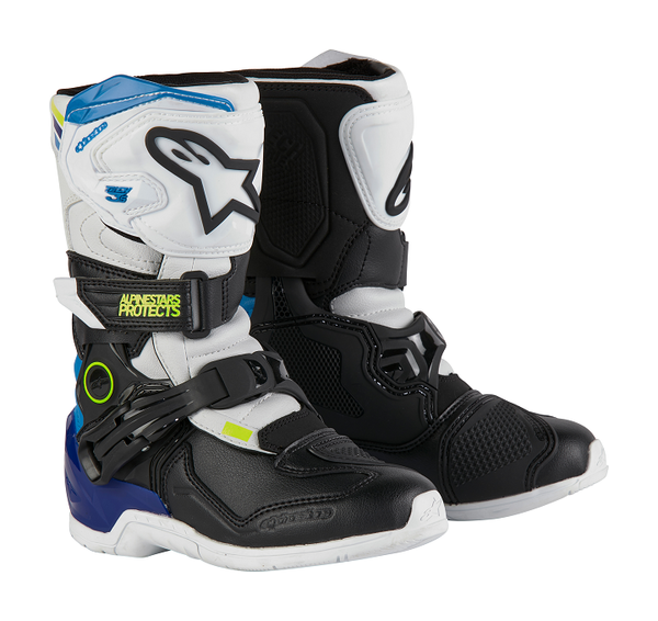 Cizme Copii Alpinestars Tech 3s White/Black/Blue-9fbd8f43c6d441749fae0b6acb223135.webp