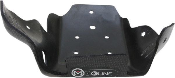 MOOSE RACING Carbon Fiber Skid Plate Black 