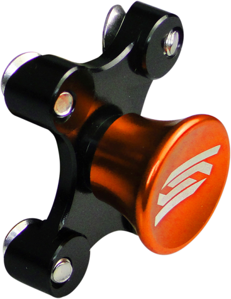 Launch Control Replacement Button Anodized, Orange