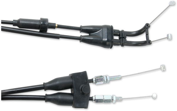 MOOSE RACING Black Vinyl Throttle Cable Black -1