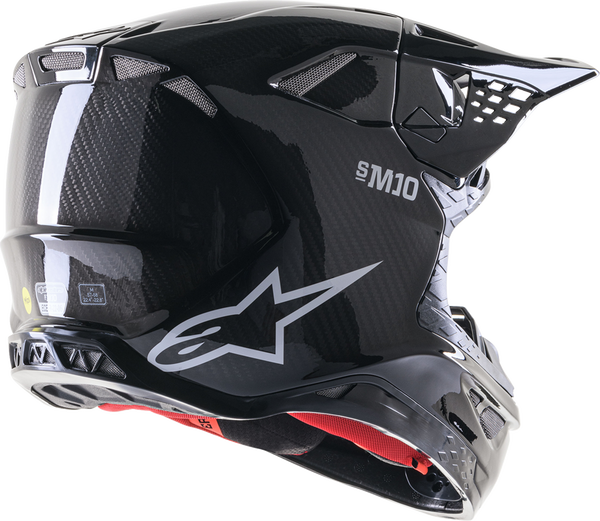 Casca Alpinestars Supertech M10 Solid Mx Black-0