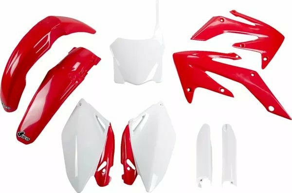 Full Body Replacement Plastic Kit Red, White-1