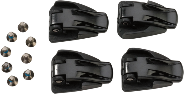 MOOSE RACING M1.2 Boot Buckle Kit Black 