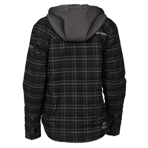 Camasa Dama Klim Upland Insulated Flannel Black - Asphalt-11