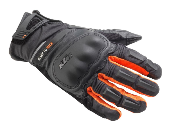 Manusi Piele KTM TOURRAIN WP Orange/Black  -1