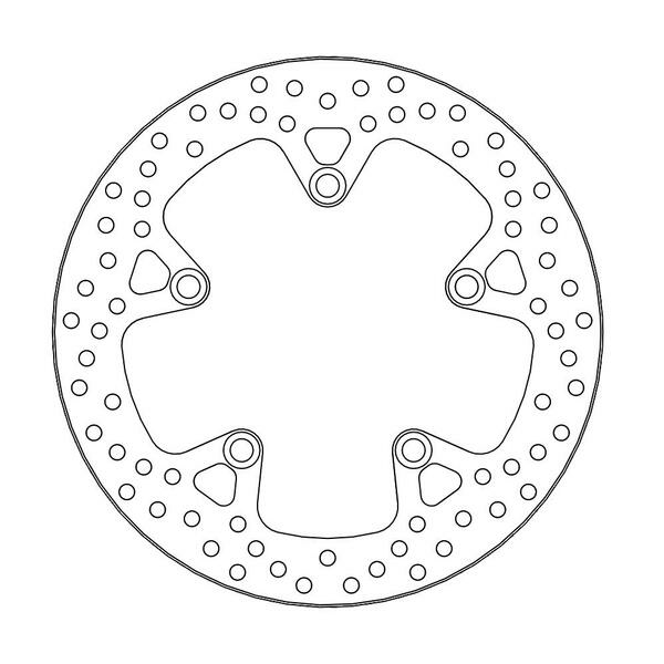 Halo Series Rear Rotor Stainless Steel