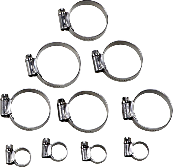 Radiator Clamp Kit Silver