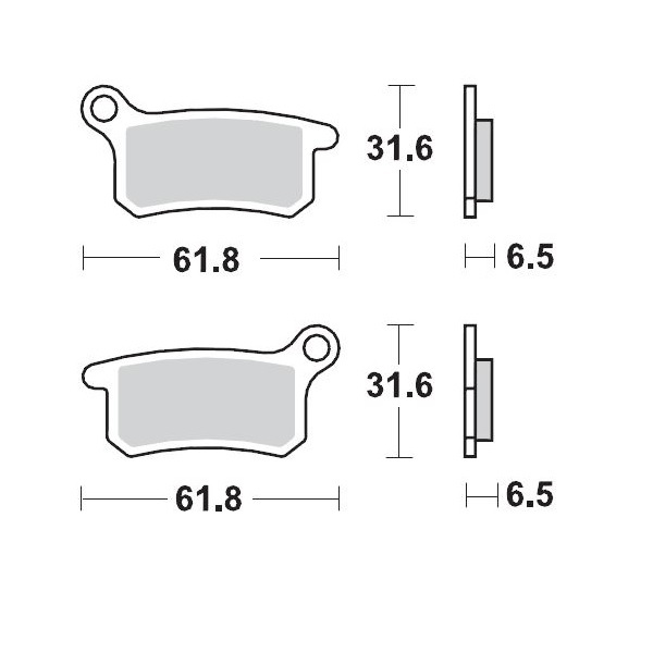 Racing Brake Pads Offroad