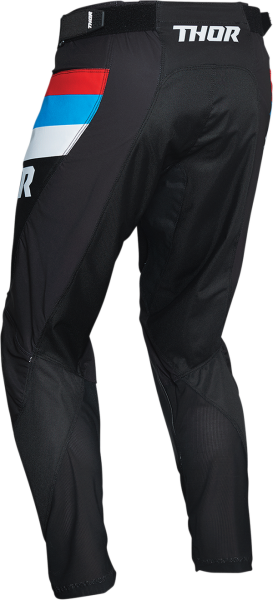 Pantaloni Thor Pulse Racer Black/Red/Blue-1