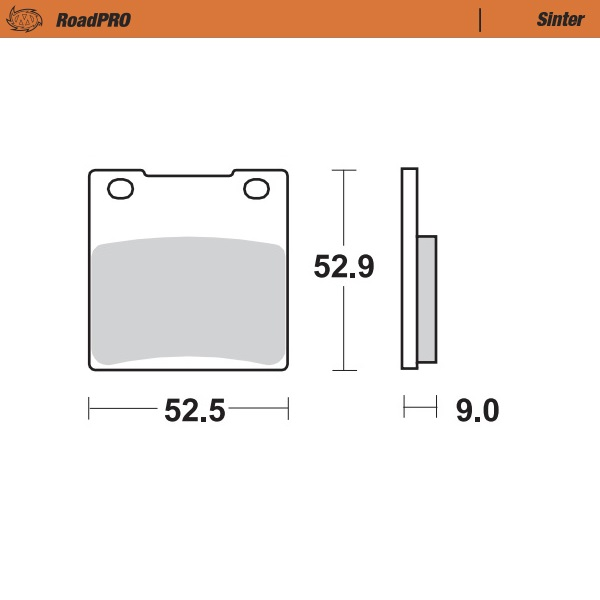 Roadpro Sinder Brake Pad Rear