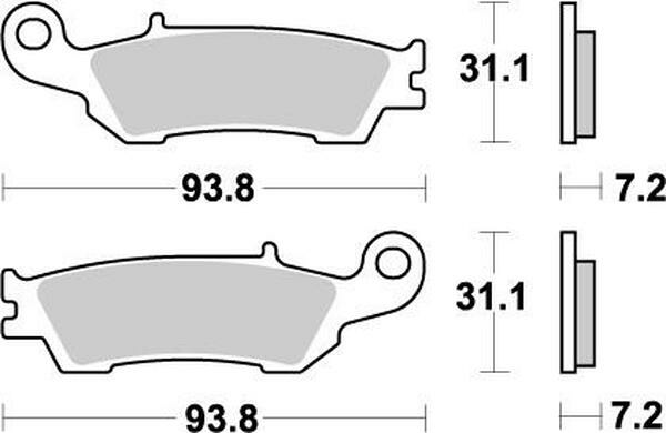 Nitro Brake Pads 